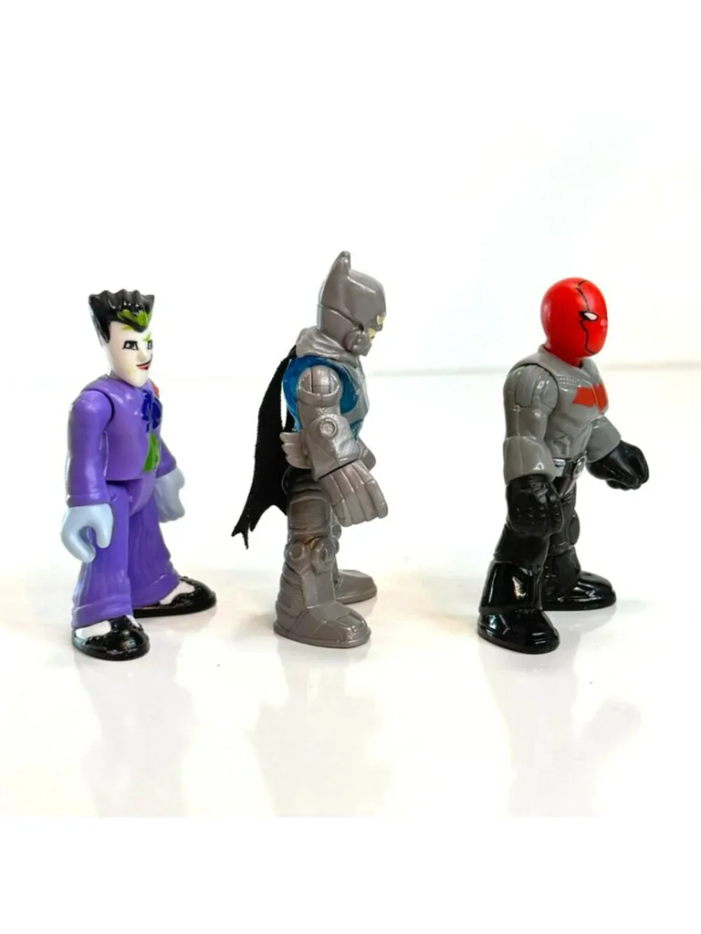 Imaginext Batman Joker Red Hood Mini Action Figures 3-Pack DC Comics Superhero